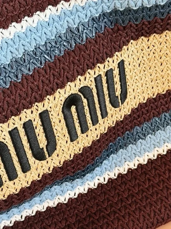 MiuMiu woven bag - Picture 6 of 8